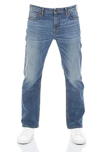 LTB Jeans Herren Stretch PaulX Straight Fit Jeanshose Hose Denim, Farbvariante:Sion Wash (51533), Größe:32W / 32L