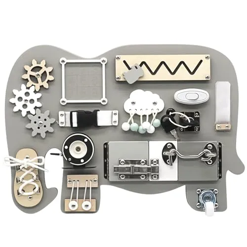 TikTakToo Motorikbrett Activity Board Elefant