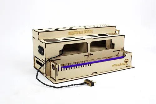 Modell Lokomotiv-Service Station | OO/HO Tragbare Modellbahnlokomotive Reinigung