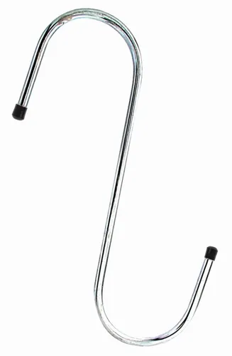 Alberts S-Haken galvanisch blau verzinkt Gesamthöhe 180mm Rundstahl Ø6mm 5er Set