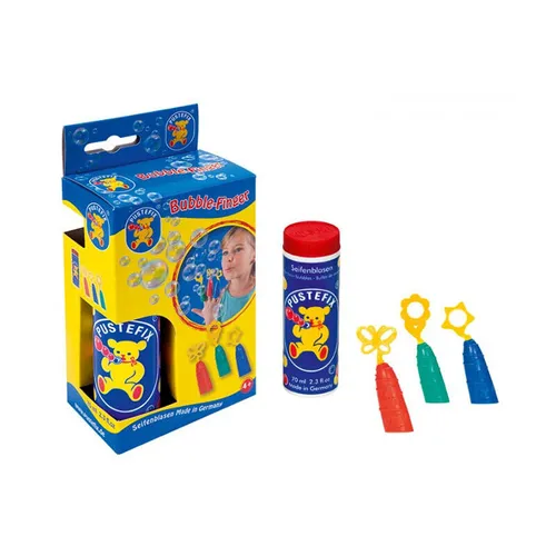 Pustefix 869-450 Bubbel Finger Seifenblasen-Set inkl. 70ml Fluid