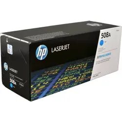 HP 508A CF361A Cyan Toner für Color Laserjet M552dn & M553 - Original Cyan Toner für brillante Farbdrucke, ideal für professionelle Büroumgebungen.