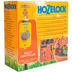 Hozelock Tropfbewässerung-Set 15 m - Micro-Drip-Bewässerungssysteme, effiziente Bewässerungslösung mit 15 m Schlauchlänge für präzise und wassersparende Pflanzenpflege.