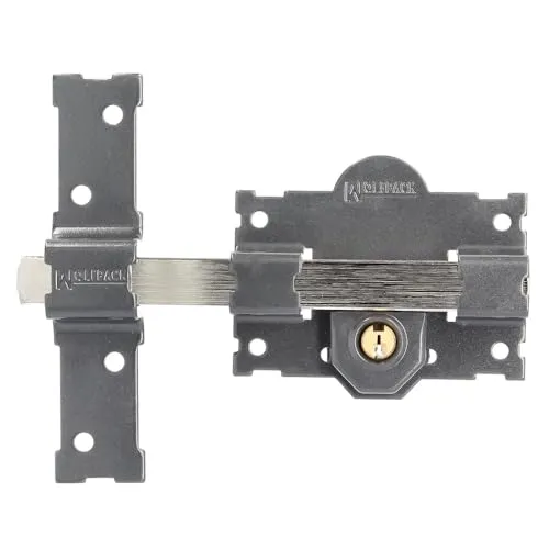 WOLFPACK 3102110 Schloss B-2 Schlüssel 2 Seiten Stift 183 mm