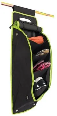 Eurotrail Oxford S Organizer, lime - Geräumiger Oxford Utensilientaschen-Organizer, ideal für Campingartikel wie Schuhe und Handtücher. Mit Reißverschluss-Abdeckung für sicheren Transport.
