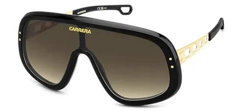 Carrera Unisex Flaglab 17 Sonnenbrille, Schwarz Gold, 99 - Sportbrille mit stylischem Design, ideal für aktive Freizeit und optimalen UV-Schutz.
