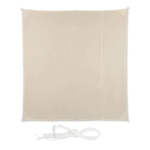 Sonnensegel Terrassenüberdachung - UV-Schutz für Balkon und Garten - Sonnenschutz aus robustem Polyester, quadratisch in 2 x 2 m, ideal für entspannte Stunden im Freien und schützt vor schädlicher UV-Strahlung.