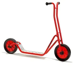 Winther Viking Tretroller für Kinder, 6–10 Jahre - Robuster Kinderroller für Kitas und Schulen - Fördert Koordination und Balance mit rutschfester Trittfläche und sicherer Fußbremse.