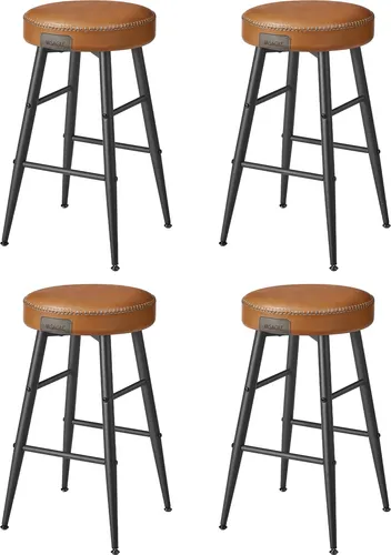 Hocker & Barhocker Braun von VASAGLE