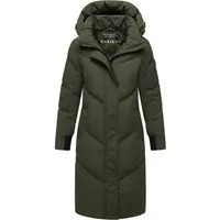 Marikoo Damen Steppmantel Teonaa mit Kapuze & sportlich-elegantem Look