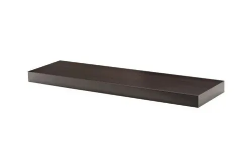 Dolle Regalboden Big Boy 90 x 25 cm, mocca - Regalböden mit einer Stärke von 50 mm, ideal für schwere Lasten und stilvolle Akzente in Ihrem Wohnraum.