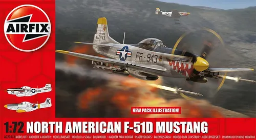 Airfix A02047A 1/72 North American D-51D Mustang