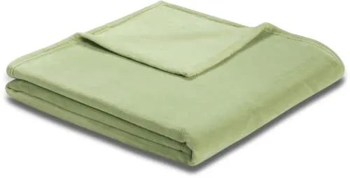 Biederlack Wohndecke soft&cover | mint in türkis von Biederlack