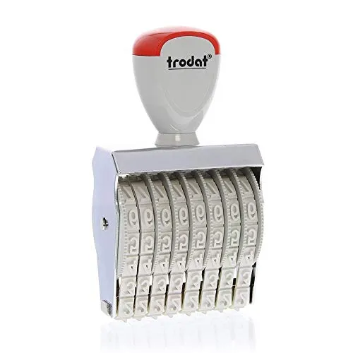 Trodat Classic 1578 Ziffernstempel 8-stellig von Trodat