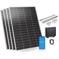 SUNSHARE Ray Lite 800 W Balkonkraftwerk - Kompakt & einfach zu montieren - Solaranlagen - Ihr Einstieg in die Solarstromversorgung mit 800 W Leistung, einfache Plug-&-Play-Installation und Echtzeit-Überwachung per App.