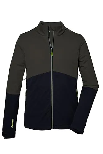 KILLTEC Herren Funktionsjacke KOS 267 MN SFTSHLL JCKT - Mäntel & Jacken, wasser- und windabweisend mit 10.000 mm Wassersäule und atmungsaktiv. Nachhaltig produziert und PFC-frei, ideal für aktive Outdoor-Abenteuer.