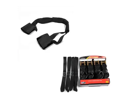 ConStands Motorradheber Set Lenker + Spanngurt S2 - Praktisches Set für Motorradliebhaber: Stabile Montage mit einem Lenkerheber und Spanngurt, ideal für die einfache Wartung und Pflege Ihres Motorrads.