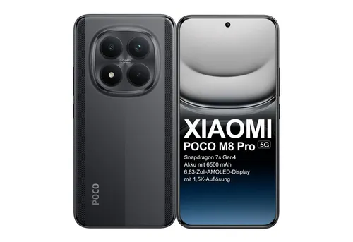 POCO M8 Pro 5G Smartphone – Globale Version mit Snapdragon 7s Gen 4