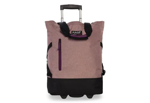 Punta Einkaufstrolley Wheel Sport Rosa-Fuchsia