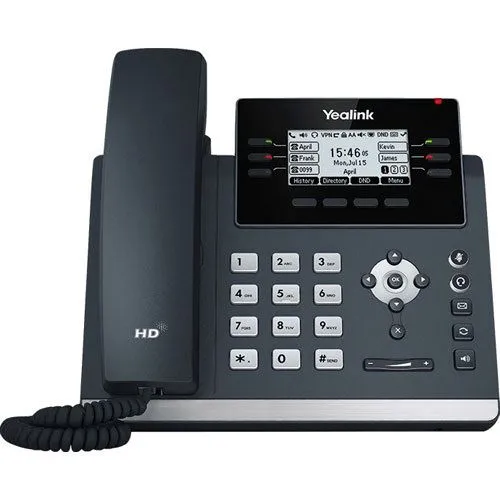 Yealink SIP-T42U - VoIP-Telefon, modernes Design und hervorragende Sprachqualität für Ihr Büro