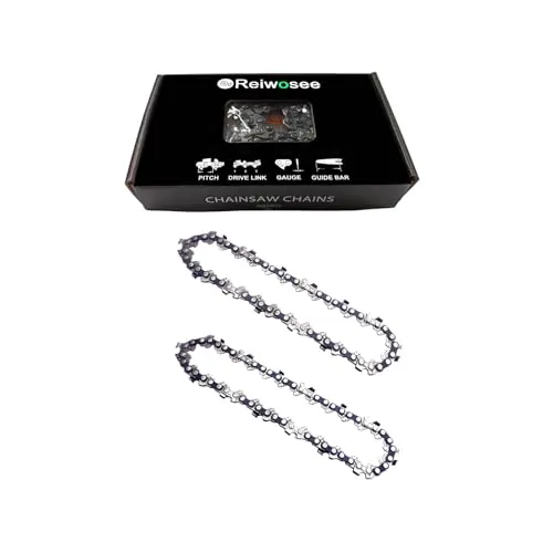Stücke Sägeketten 18 cm Kettensägenketten 4 Zoll Mini Kettensäge Kette 1/4