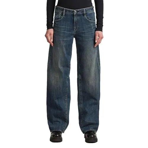 G-STAR Women's Contor 3D Loose Wmn Jeans - Jeans mit originellem Look und bequemer Passform, ideal für lässige Outfits und hohen Tragekomfort.
