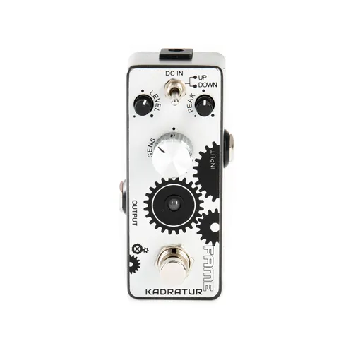 Fame Kadratur Auto Wah - Kompaktes Envelope Filter Effektpedal - Wah-Wah & Filter mit Sens- und Peak-Regler für präzise Kontrolle, robustem Metallgehäuse und True-Bypass für unverfälschten Sound, perfekt für kreative Funk-Sounds.