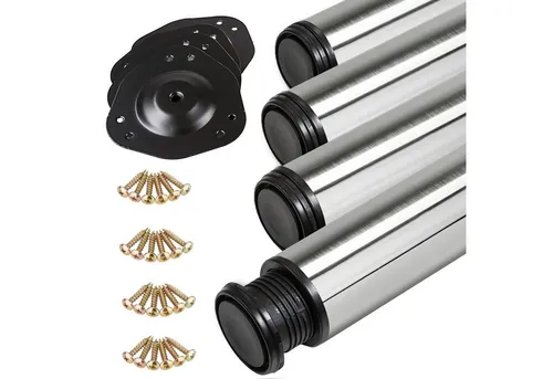 Tischbeine Silber von SO-TECH