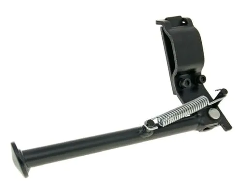Schwarzer 220mm Kurzer Seitenständer für Puch Maxi - Speziell für Originalschwinge