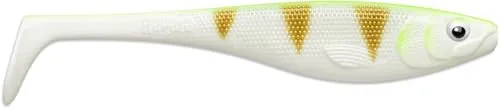 Rapala, Soft Peto Predator Angelköder, Größe: 18cm/47g, Süßwasserköder, Variable Schwimmtiefe, Kunststoff Angelgerät, Sunny Snow SNS
