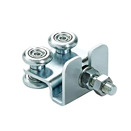 BAUER - Rollenlaufwerk mit Schraube M10-4-rädrig