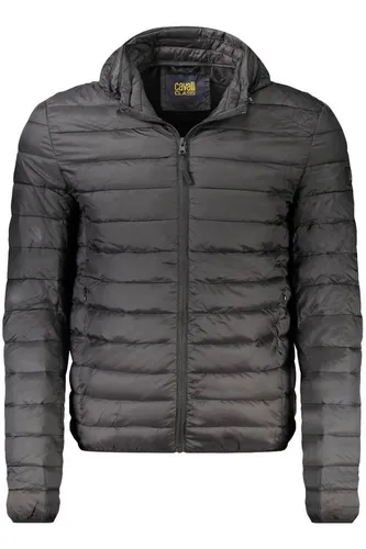 Jacken Cavalli Class txt40tsb049ne050512xl - Grau - 170 - Elegante Herrenjacke in Graphit – leicht und funktional mit praktischen Taschen. Ideal für stilbewusste Männer, die Komfort und Vielseitigkeit im Alltag schätzen. Material: 100% Polyester.