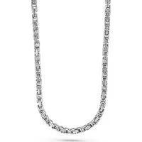 FAVS Herren-Kette Edelstahl One Size, Silber 32012345 - Ketten für Herren - Edle Edelstahl-Halskette, 60 cm lang, ideal als Geschenk und für jeden Anlass, in hochwertiger FAVS Geschenkbox verpackt.