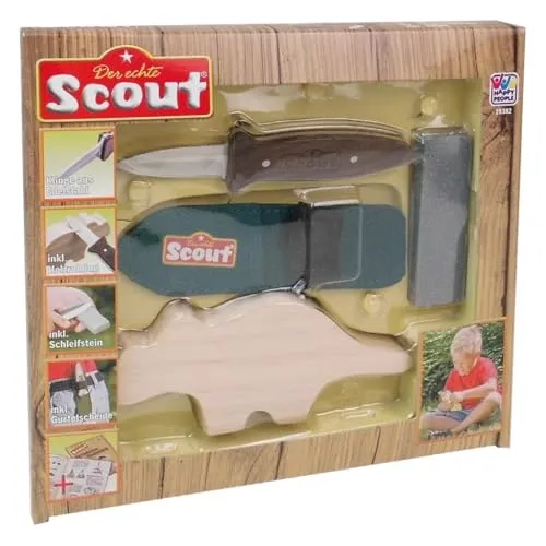 Happy People 19382 Der Echte Scout Schnitz-Set