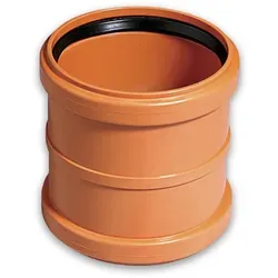 Kanalrohrsystem KG-Doppelmuffe (Ausführung: DN 110)