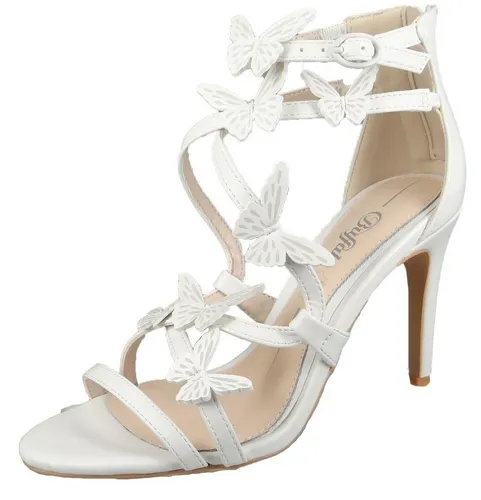 Buffalo Yana Ivory Sandale 38 EU in weiß von Buffalo