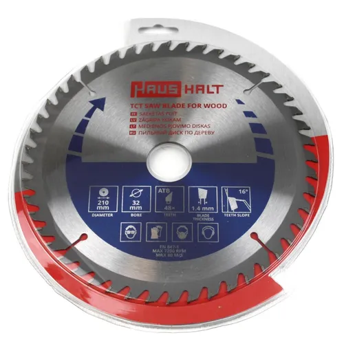 Sägeblatt 210mm für Kreissäge