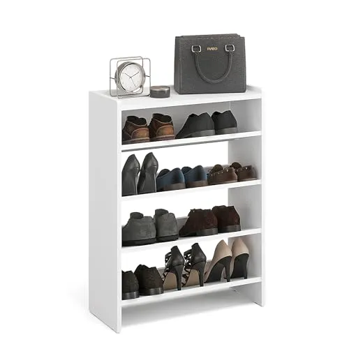 KOMTO Schuhregal Schmal in weiß von KOMTO