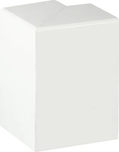 Neuhofer Außeneck für Rohrabdeckleiste 10 x 7 x 7 cm weiß von FN Neuhofer