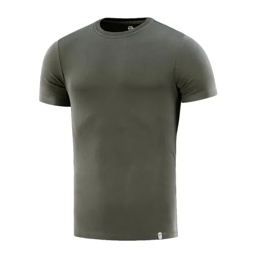Produktbild M-Tac® Herren T-Shirt Shirts Army Tactical Taktisch Pullover Baumwolle Basic, Light Olive, L