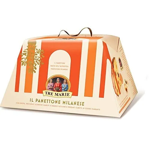 Tre Marie Panettone Milanese mit kandierten Früchten 1kg
