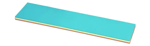 MAUL Moderationskarten 9,5 x 42,5 cm blau, grün, rot, orange, gelb, weiß 6392099