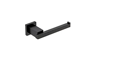 270S1-B Toilettenpapierhalter Schwarz Matt – WC Rollenhalter & Klopapierhalter aus Messing, Design & Luxus, toilettenpapierhalter