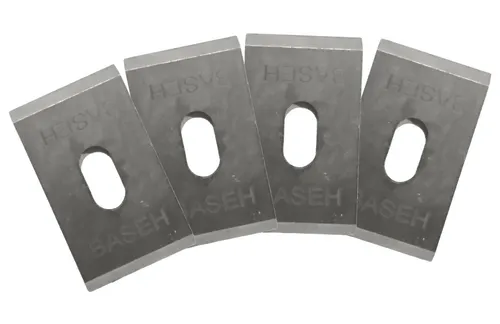 Ersatzmesser 4 Stück für Rindenschälgerat, schälgerät, Debarker
