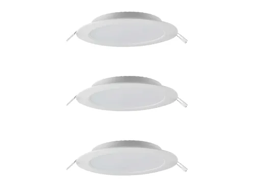 V-TAC LED-Einbauleuchte VT-61012, EEK: F, 12 W, 1200 lm, 4000 K, 3 Stück 7862
