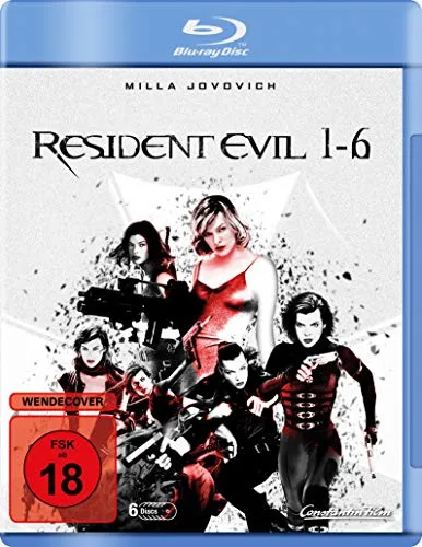 Resident Evil 1-6 [6 BRs] von LEONINE