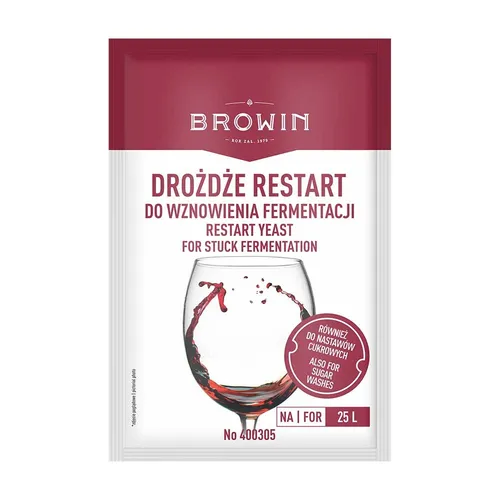Restart-Weinhefe - 22g von Browin