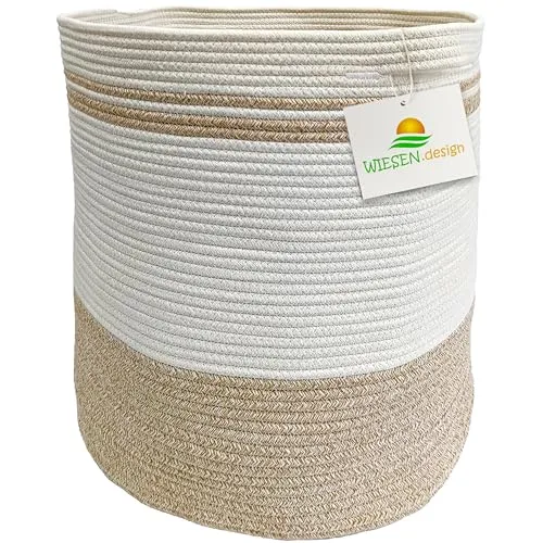 WIESEN.design Wäschekorb Ben Ø41xH46 cm 61L von WIESEN.design
