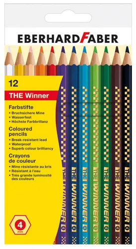 Buntstift Eberhard Faber The Winner 12 Stk., sortiert von Eberhard Faber