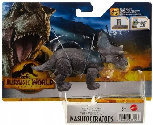 NASUTOCERATOPS Dinosaur Jurassic World Dominion Dinosaurier Figur Neu
